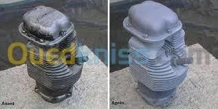 sablage decapage piece auto voiture