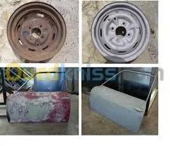 sablage decapage piece auto voiture