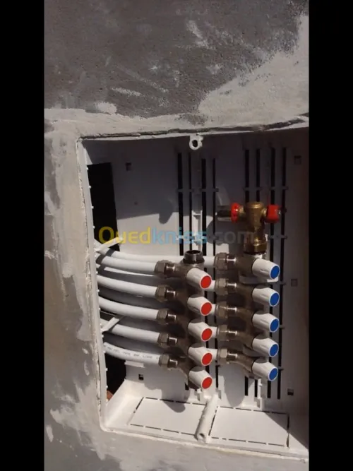 Installation gaz et sanitaires 