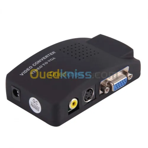 Convertisseur RCA/AV  To VGA To RCA/AV
