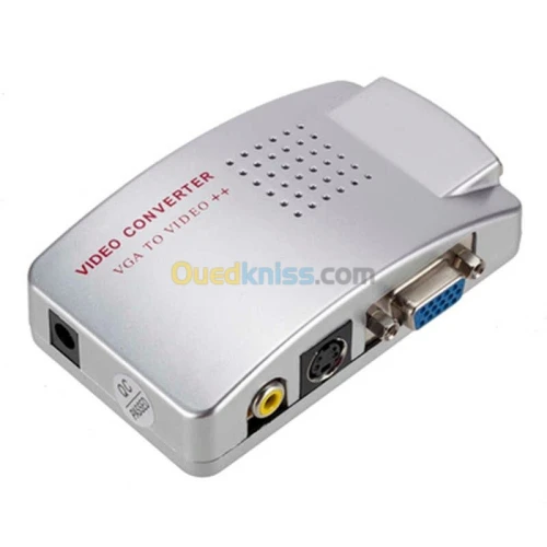 Convertisseur RCA/AV  To VGA To RCA/AV