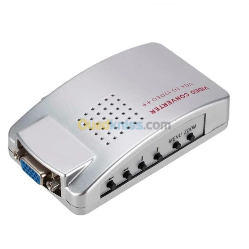 Convertisseur RCA/AV  To VGA To RCA/AV
