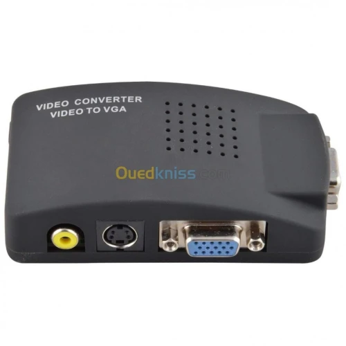 Convertisseur RCA/AV  To VGA To RCA/AV