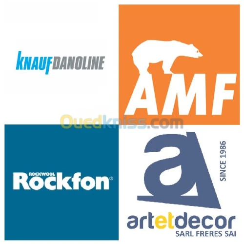 FAUX PLAFOND DÉMONTABLE AMF ROCKFON 