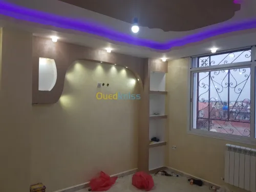 Placo platre et pientur décoration
