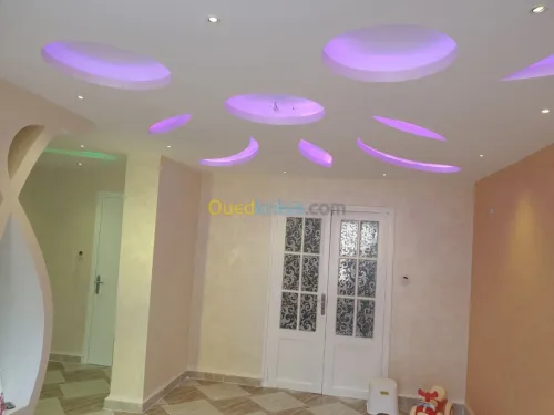 Placo platre et pientur décoration