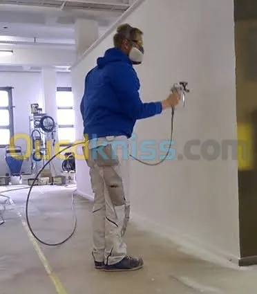 Placo platre et pientur décoration