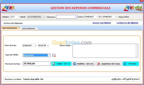 Logiciel pour supérette