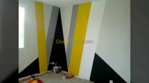 صباغة عصرية لجدران بيتك