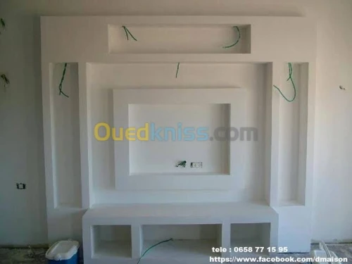 Placo plâtre ba13
