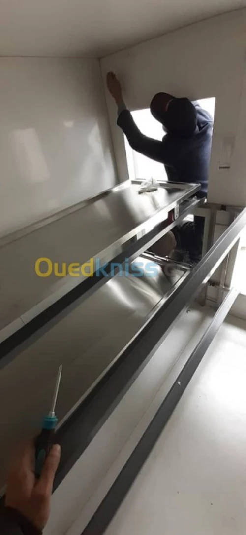 Automatisme . batiment, cloture métall