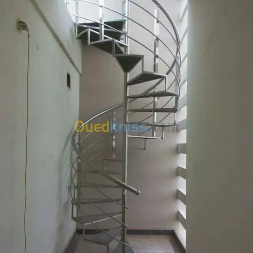  Rampe d'escalier en inox