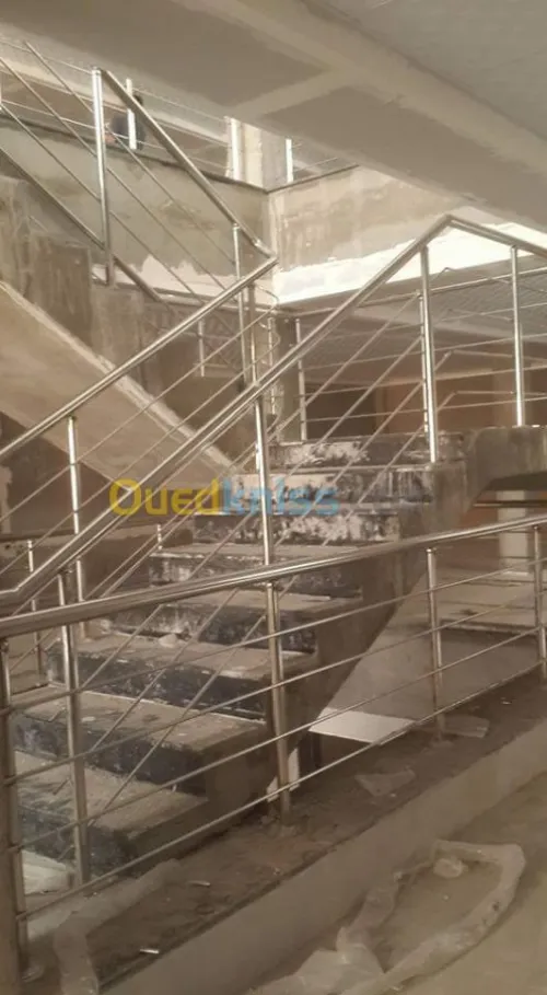  Rampe d'escalier en inox