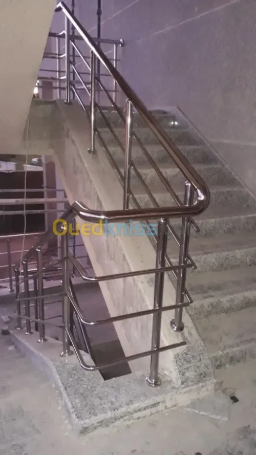  Rampe d'escalier en inox