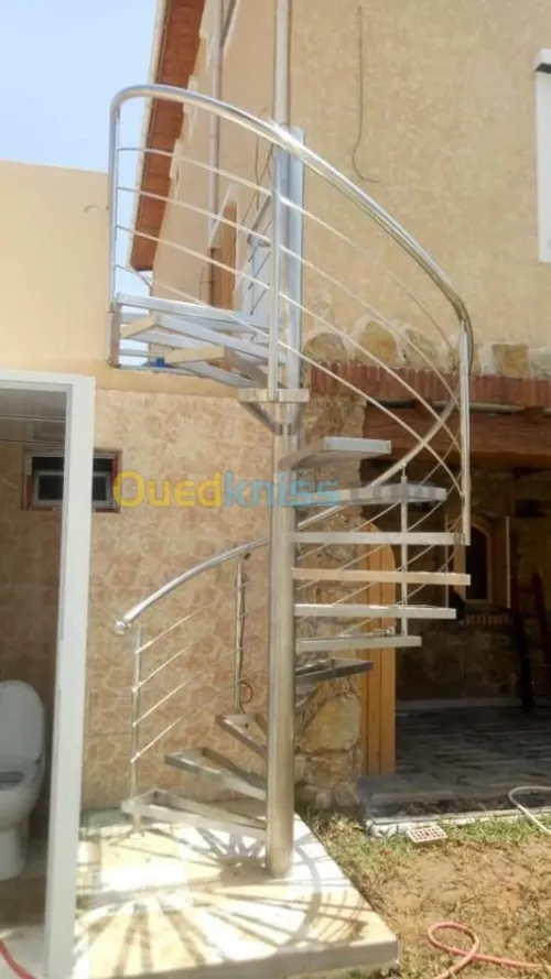  Rampe d'escalier en inox