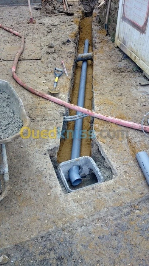 travaux d’assainissement  