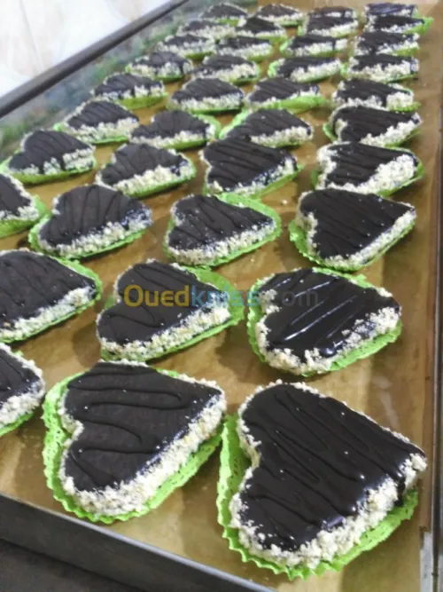 Préparation des gâteaux pour