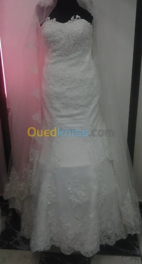 A VENDRE robe blanche made in france 