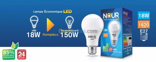 Ampoule LED NourLED 18w