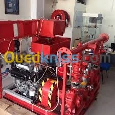 SKID STATION DE POMPAGE ANTI INCENDIE