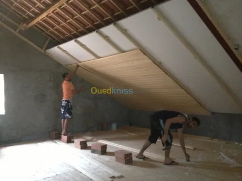 Construction de charpente bois 