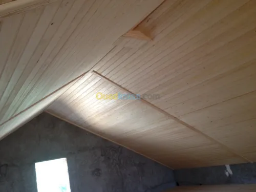 Construction de charpente bois 