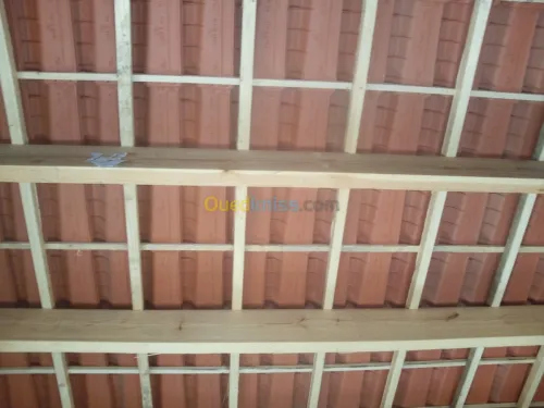 Construction de charpente bois 