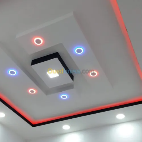 Placo platre et pvc interieur