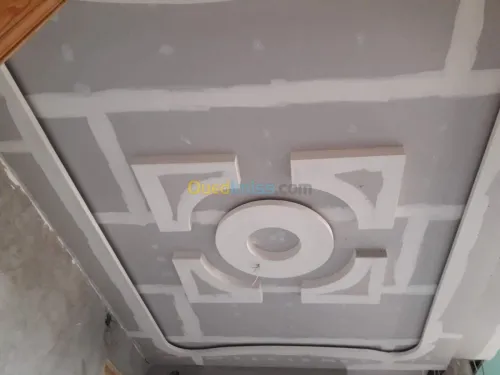 Placo platre et pvc interieur