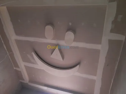 Placo platre et pvc interieur