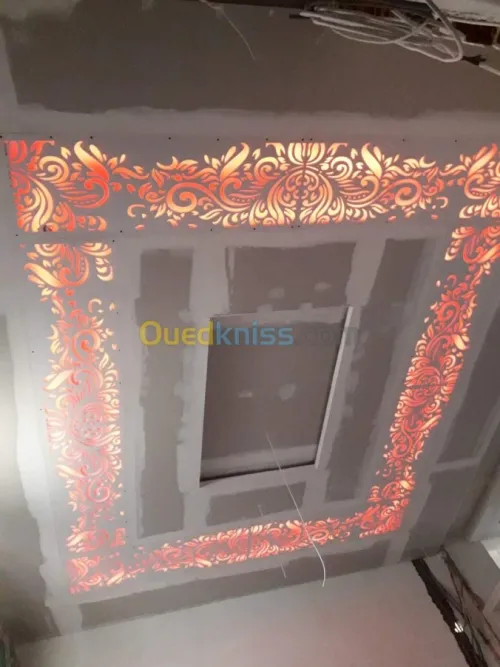 Placo platre et pvc interieur