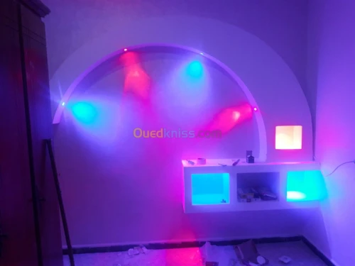 Placo platre et pvc interieur