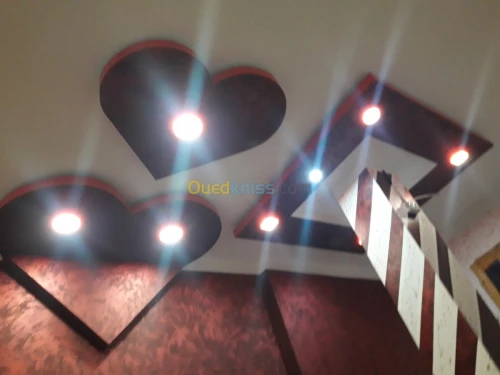 Placo platre et pvc interieur