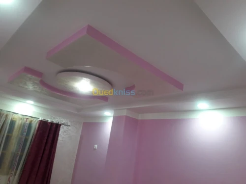Placo platre et pvc interieur