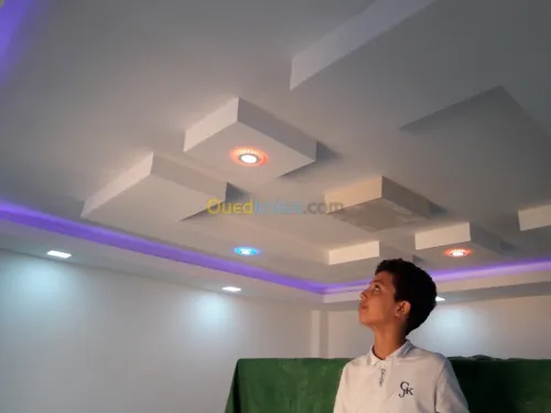 Placo platre et pvc interieur