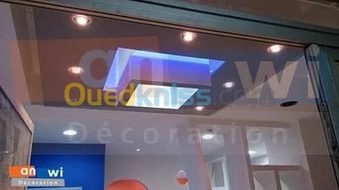 tous type decores en placo platre