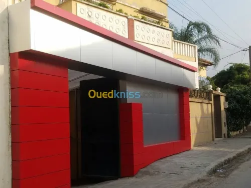  Alucobond façade décoration les lettr