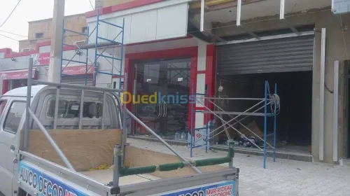  Alucobond façade décoration les lettr