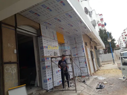  Alucobond façade décoration les lettr