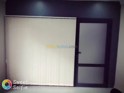 Traveaux de menuiserie aluminium.