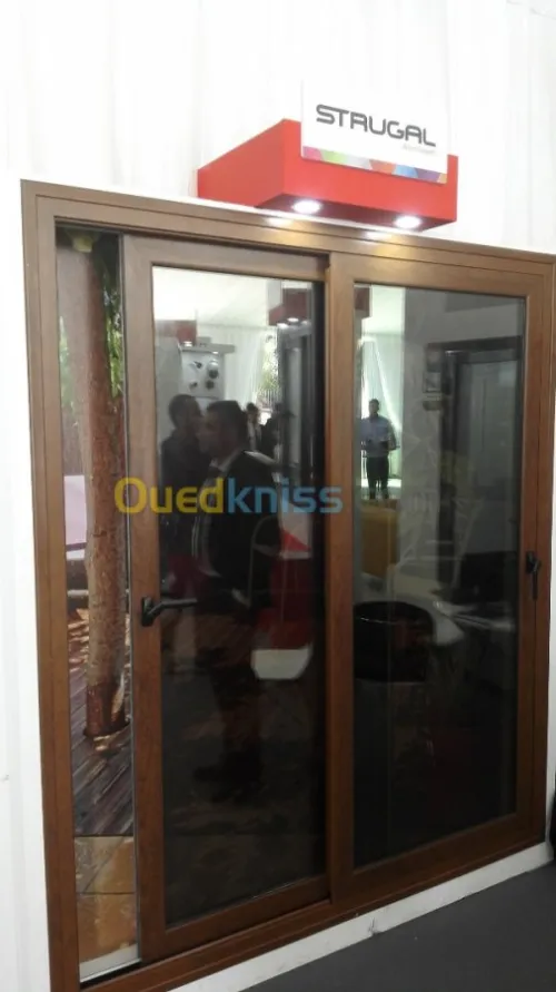 Traveaux de menuiserie aluminium.