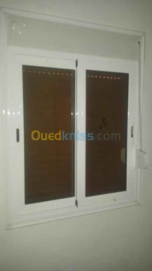 Traveaux de menuiserie aluminium.