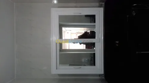 Traveaux de menuiserie aluminium.