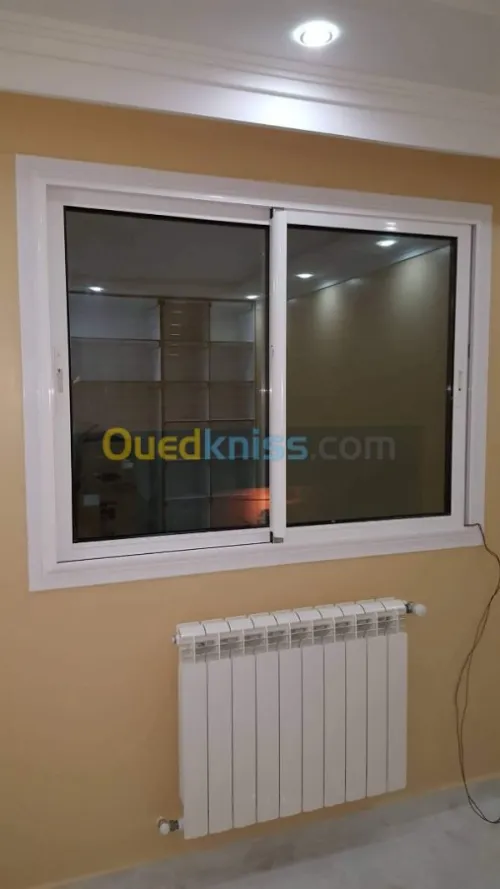 Traveaux de menuiserie aluminium.