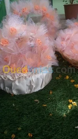 realisation de panier  de dragees