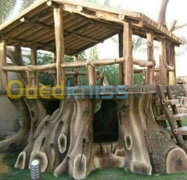 Décoration hôtel jardin parc   