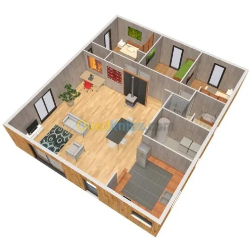 Vente Bungalow Tiaret Tiaret