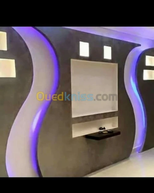 placo plater BA13. PVC