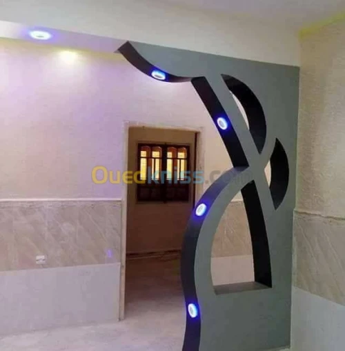 placo plater BA13. PVC