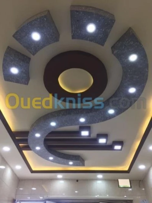 placo plater BA13. PVC